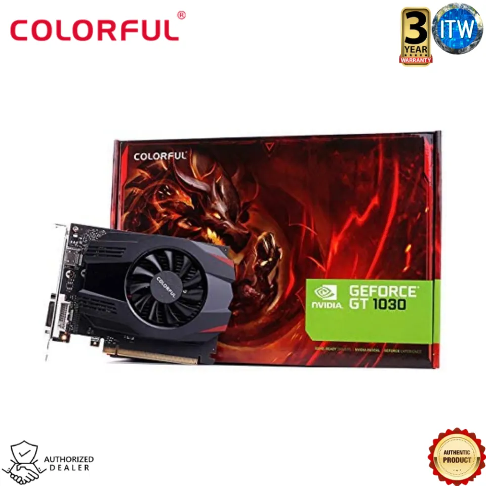 Colorful GeForce GT 1030 4GB DDR4 RAM Graphics Card (Gt1030 4G-V) | Lazada  PH