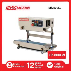 CONTINUOUS SEALER GOMESIN FR 880LW BAND SEALER VERTIKAL SEGEL PLASTIK KEMASAN FR-880LW ORIGINAL
