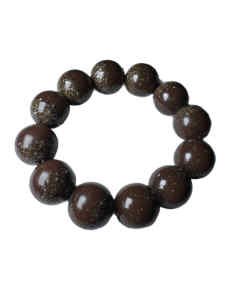 Power Beads Orgonite Bracelet – Bloodstone Blend | Strength Balance & Energetic Support for the Elderly and Everyday Warriors