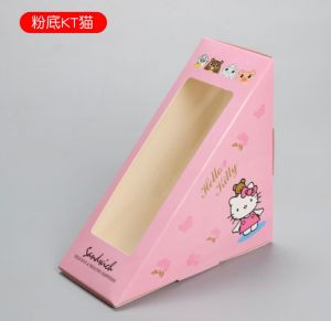 Ready stock MSIA!!Sandwich Box Clear Window/Disposable /Food Packaging/Premium Quality/Tapau Plastik /Food Grade Plastic