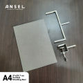ANSEL Display Harga POP Acrylic/ Akrilik Jepit Besi Putar Price Tag - A4 Vertikal. 