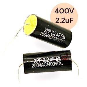 Tụ loa XPP 400V - 2.2UF - Tụ Phân Tần Loa Tụ Cản Loa Bass Trung Treble - Tụ loa không phân cực 2 chân