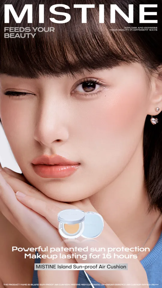 MISTINE sunscreen Cushion Long Lasting Waterproof Soft Oil Control