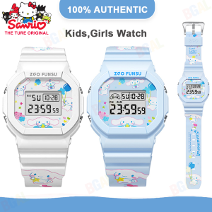 Sanrio Cinnamoroll Digital Watch with Luminous Display Rubber Timepiece 8611