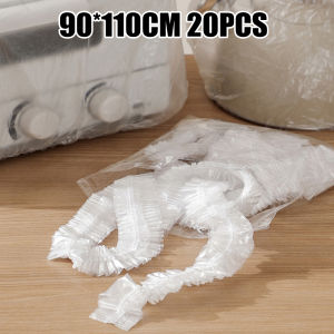 20PCS Large Thickened Dust Cover Plastic Waterproof Dustproof Film Fan Air Fryer Rice Cooker Microwave Oven General Household Appliance Dust Cover Kitchen Accessories