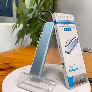 TYPE C HUB USB C Docking Station 8-in-2 USB 3.0 Hubs 5Gbps High Speed Transmission OTG Adapter Type C to USB 3.0 Hub For