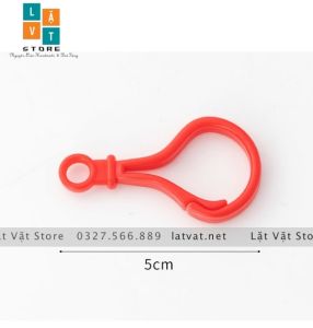 [HCM]Móc khoá nhựa càng cua đơn giản nhiều màu giá rẻ màu ngẫu nhiên làm phụ kiện handmade đồ chơi cho trẻ em