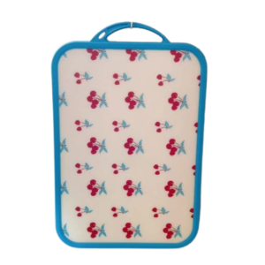 GUHEHARD Korean Style Cutting Board Double-sided Floral Cherry Pattern Kitchen Chopping Block Creative Photo Props Chopping Board Vegetables