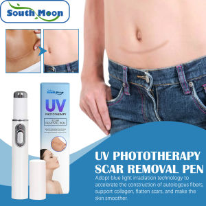 Nam Mặt Trăng UV Quang Trị Liệu xóa sẹo Bút UV Sẹo Ánh Sáng Bút Nhẹ Phai Và Sửa Chữa Vết Sẹo Da làn da mịn màng Ánh Sáng Sẹo Bút Hỗ Trợ Collagen Flatten Sẹo Làm Cho Làn Da Mượt Hơn Sức Khỏe sản phẩm chăm sóc 1Pcs