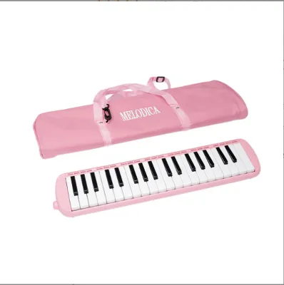 37 Keys Melodica Piano Teaching Music-fundamentals Mouth Organ Melodica Black Color Keyboard Musical Instruments Accordion Tool Accessory