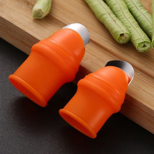 Sarung Pisau Jari Jempol Silikon Cover Sarung Jempol Pemotong Sayur HM1047