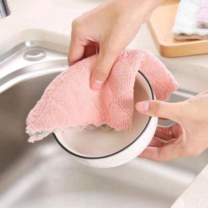 ( BISA COD ) PROMO KAIN LAP ANTI MINYAK MENYERAP AIR / KAIN LAP ANEKA WARNA MENYERAP AIR / GAYA MODERN UNTUK MEMBERSIHKAN DAPUR / KAIN MICROFIBER / LAP MINYAK WARNA WARNI / HANDUK ANTI AIR / KAIN LAP