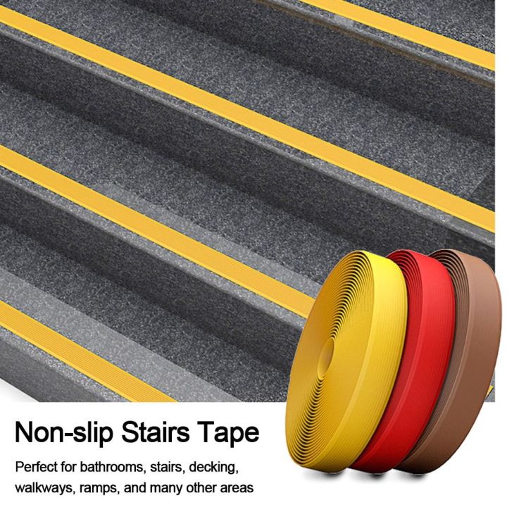 LINKENER PVC Anti-Slip Stair Strip Self-adhesive Non Slip Stair Treads ...