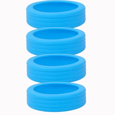 8Pcs/Set Silicon Luggage Mute Roller Swivel Chair Wheel Anti-noise Anti-shock Absorbing Chair Roller Protection Cover