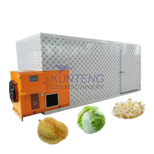 LTD 300 600 1000 Fruit And Vegetables Drying Machine Bean Sprouts Dryer Cabbage Heat Pump Dehydrator Machine Durian Food Drying Equipment