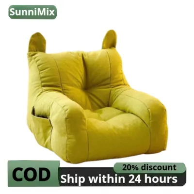 Kids Bean Bag Chair Floor Chair Stuffed with Armrests Modern Comfortable Cartoon Beanbag Chair for Apartment Reading Gaming