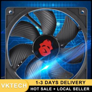 Compact 12cm Desktop Air Compressor 4 Pin High Speed Large Air Volume for PC Case Cooling