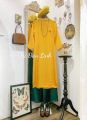 Áo dài cách tân dáng suông trẻ trung - Xưởng may áo dài Đan Linh. 