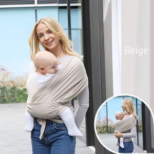 LILY & ADORA Baby Carrier for Newborn Adjustable Baby Easy to Wear Wrap Carrier Wrap Safe Breathable Soft Baby Wearing Wrap Baby Carrier