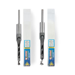 9.5mm(3/8)/10mm/12.7mm(1/2) Mata Bor Bobok Kayu Persegi Hole Drill Bit Bahan Baja Kerajinan Kayu Mata Bor Pahat Perkayuan Lubang Persegi Pahat Mortising Kit Mortise Tenon Alat Kayu