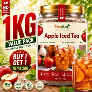 Slim Fit Drink - Vinafood Apple Iced Tea | No Sugar Added Instant Fruit Tea Drink