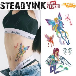 [𝚂𝚝𝚎𝚊𝚍𝚢𝙸𝙽𝙺] Tattoo Sticker Waterproof | Fairy Princess | Tatu Pelekat Makeup | Carnival Event Music Festival Party |