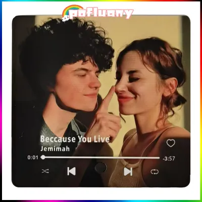 Music Playing Refrigerator Magnet Personalized Music Magnet Refrigerator Magnet Photo Frame with Mp3 Music Player – Kitchen Fridge Gadget Playing Your Favorite Songs Perfect for Home Decor and Gifts