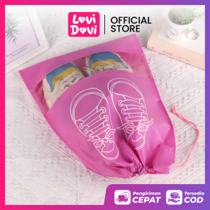 Tas Serut Sepatu dan Sendal Kantong Sepatu Tali Serut Serbaguna/Kantong Serut Travel /Shoes Bag