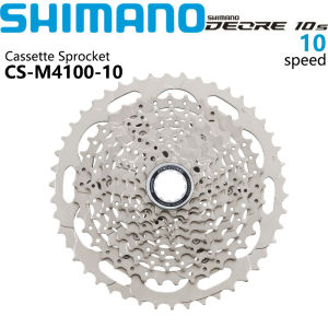 Shimano DEORE M4100 Cassette 10 Speed MTB Mountain Bicycle CS M4100 11-42T 11-46T Cassette Original Bike Accessories