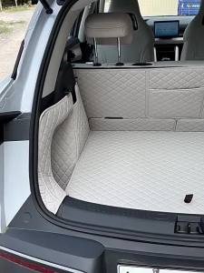 Car Trunk Mats For BYD Yuan UP Yuan Pro 2024 2025 Trunk Protector Pad Storage Bags Cargo Liner Car Interior Accessories