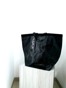 TOTEBAG FASHION HAWMAN BLACK WATERPROOF