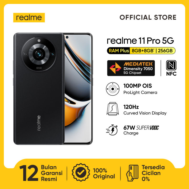 Realme 11 Pro with 120 Hz curved display & 100 MP OIS Camera