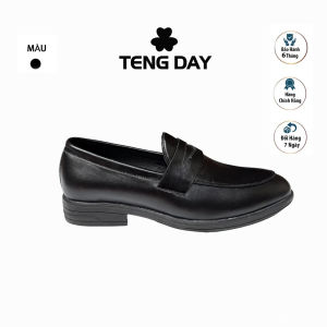 Giày Lười Công Sở Loafer 1234 Teng Day Giày Da Bò Đế Cao Su Cao Cấp Tăng Chiều Cao Bảo Hành 12 Tháng