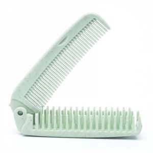 BURKEE Massage Foldable Hair Comb Anti-Static Detangling Folding Comb Portable Hair Styling Hair Brush Hairdressing Tools