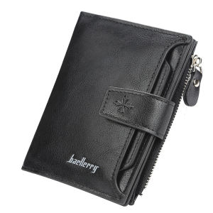 PRODUK IMPOR BAELLERRY D3219 FACTORY OUTLET DOMPET BESAR TEBAL RITSLETING PRIA WANITA SEMI KULIT - BAELLERRY OUTLET