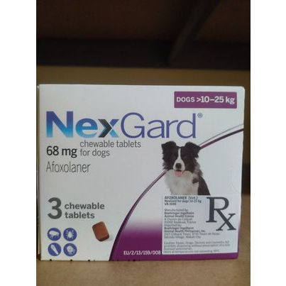 NEXGARD CHEWABLE FOR DOGS 10 TO 25 KG (1 TABLET ONLY) | Lazada PH