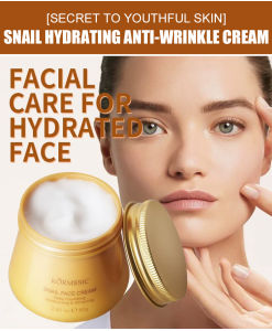 [Secret to Youthful Skin] Snail Moisturizing Anti-Wrinkle Rejuvenating Cream Hydrating Moisturizing Cream Snail Cream