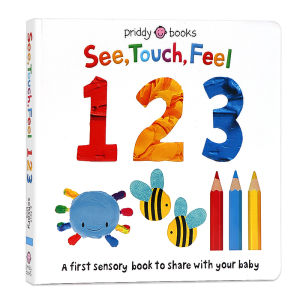 【Ready Stock】See Touch Feel: A First Sensory Book Board book colors/123/ABC