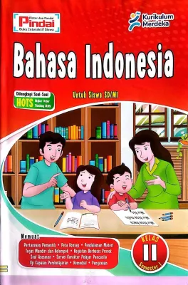 Buku LKS Bahasa Indonesia Kelas 2 SD/MI kurikulum Merdeka Semester 1