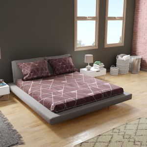 sprei 90x200-200x200 minimalis aesthetic. tinggi 20cm
