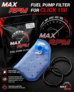 Max Rpm Fuel Pump Filter With O-Ring For Click 150