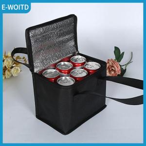 【E-WOITD】 Outdoor Cooler Box Portable Thermal Insulated Cooler Bag Camping Foods Drink Bento Bags BBQ Zip Pack Picnic Supplies
