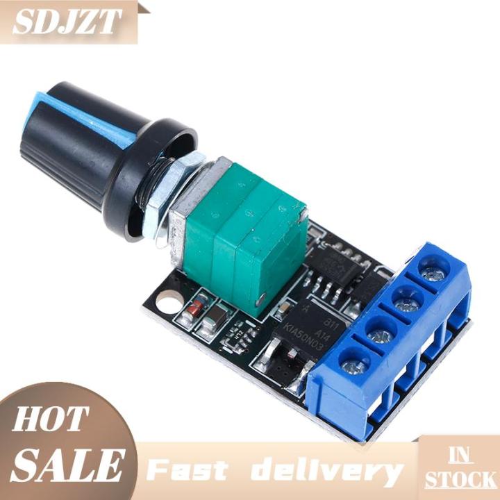 Reland Sun Regolatore Di Velocità PWM 10A 5V-16V – Controllo Stepless 0-99% Per Motori DC E Luci