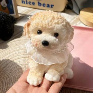 MNTT Cartoon Big Dog Doll Squeeze Toy Slow Rebound Animal Dog Fidget Toy Pretend Play Mini Simulation Dog Squeeze Toys Sensory Toys