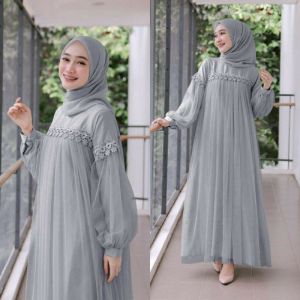 GAMIS NURAINI KRANCANG / GAMIS KONDANGAN / PAKAIAN WANITA MUSLIM / FASHION MUSLIMAH