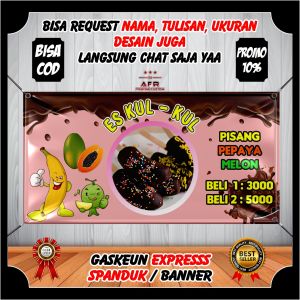 Spanduk Banner Backdrop Es Kul Kul Buah - Spanduk Jualan Es Kul Kul Banner Jualan Es Kul Kul Viral