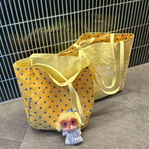 Pink Leopard Print Double-sided Canvas Tote Bag Women Large Capacity Daily Commute Shoulder Bag