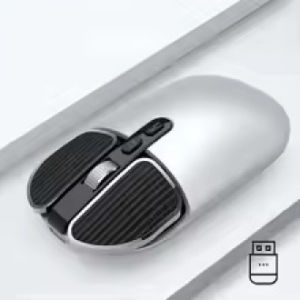 Xiaomi Bluetooth Dual-Mode Wireless Mouse Mute Rechargeable Computer Office Games Universal Ultra-thin Compact Mouse