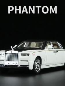 LEO 1:32 Rolls Royce phantom diecast Alloy car model toys for boys cars toys for kids car for kids