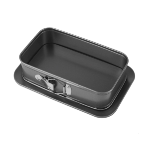 Rectangular Cake Baking Tool Detachable Bottom Dishwasher Safe Durable Construction For Perfect Cake Shape